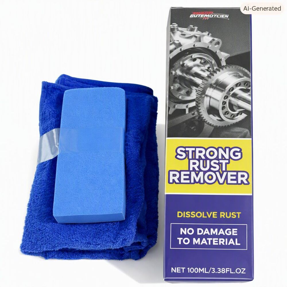 Rust Remover Spray for Metal - Heavy Duty Metal for Vehicles, Tools, Chains New